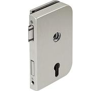 dormakaba Cerradura de puerta de cristal OFFICE Junior LM Dark Niro PZ DIN re.