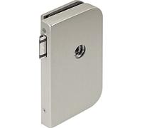 dormakaba Cerradura de puerta de cristal OFFICE Junior LM Dark Niro UV DIN re.