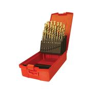 Dormer A095 Juego 204 Broca Jobber HSS Recubierta De Metal 25 1.0-13.0 X 0.5mm