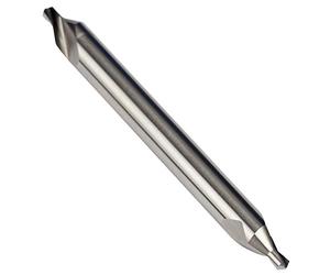 Dormer A242 HSS-E - Broca central de acero cobalto de alta velocidad con piloto de 118 grados y cono de 60 grados, 1,00 mm x 4,00 mm, paquete único