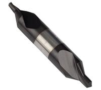 Dormer A266 HSS-E - Broca central de acero de cobalto de alta velocidad con revestimiento TiAlN de 118 grados de piloto y cono de 60 grados, 1,00 mm x 3,15 mm, paquete individual