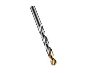 Dormer Broca Jobber de acero de alta velocidad A002 HSS con punta de estaño de 118 grados (paquete de 1)