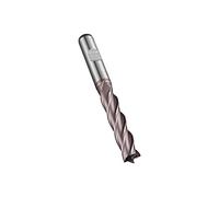 Dormer C2954.0 - Molinillo de extremo de vástago (revestimiento de cobalto, acero de alta velocidad, 4 mm de diámetro, 19 mm de longitud)