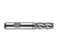Dormer C40714.0 - Molinillo de vástago (revestimiento brillante, acero cobalto de alta velocidad, diámetro de la cabeza: 14 mm, longitud de la flauta de 26 mm)