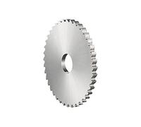 Dormer D745125.0X1.6 Series D745 HSS Sierra de corte grueso cortador/fresa de paso brillante, diámetro de corte de 125.00 mm, altura de 1,6 mm