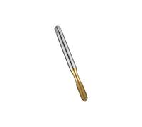 Dormer E295M5 Series E295 6GX HSS-E - Macho métrico sin flauta con revestimiento de estaño, DIN estándar, rosca M5 x 0,80 mm, longitud de 70 mm