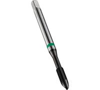 Dormer E472M12 Series E472 HSS-E-PM espiral Point Green Shark Line Macho métrico con revestimiento Super-B, estándar DIN, rosca M12 x 1,75 mm, longitud 110 mm