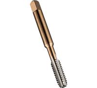 Dormer E5315/32NO1 Series E531 HSS recto flauta mano grifo BSW con acabado brillante, estándar ISO, NO1, rosca 5/32"-32, diámetro de corte de 3,969 mm, longitud de 53 mm