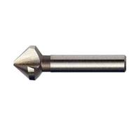 Dormer G1066.3 Series G106 HSS Avellanador con vástago triplano de 90°, brillante, 6,3 mm x 1,5 mm x 45 mm