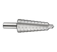Dormer G3141220 - Taladro cónico, Nr. 1220, revestimiento brillante, acero de alta velocidad, 76 mm de longitud completa