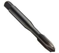 Dormer mtt-x E001/mtt-x E011 en polvo Metal espiral punto rosca grifo, negro óxido de acabado, redondo filo con punta cuadrada, enchufe Chamfer, M6-1, 1