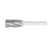 Dormer P7019.6X6.0 Series P701 Carburo Rebabas Rotativas, Cilindro sin Corte Final, Brillante, 12.70mm x 70mm