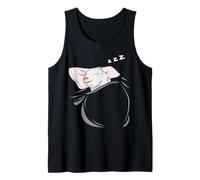 Dormida Cansada Dormilona Granjero Amante Cabra Camiseta sin Mangas