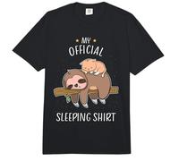 Dormir Bien con Perezoso Gato Camiseta de Dormir Mujeres Hombres niño Comfort Colors Adult Heavyweight T-Shirt