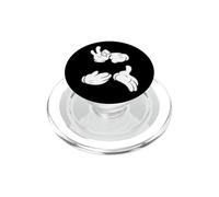 Dormir Conmigo Dibujos Animados Mano Gestos PopSockets PopGrip para MagSafe