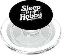 Dormir es mi pasatiempo Divertido sueño para Personas relajadas PopSockets PopGrip para MagSafe