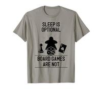 Dormir es Opcional Juegos de Mesa No Son Camiseta