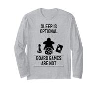 Dormir es Opcional Juegos de Mesa No Son Manga Larga