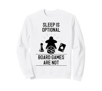 Dormir es Opcional Juegos de Mesa No Son Sudadera