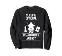 Dormir es Opcional Juegos de Mesa No Son Sudadera