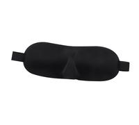 Dormir, Ojo con Correas Ajustables Bolsa de Almacenamiento 3D Ed Dormir Sombras de Ojos para Dormir, Meditar, Viajar (BLACK)