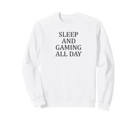 Dormir y Jugar Todo el día Perezoso Sudadera