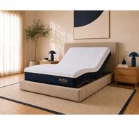 DORMISSIMO Colchón ARTIU 90x200 Viscoelástico Desenfundable Adaptable para Cama Articulada, Firmeza Suave y Muy Acogedor