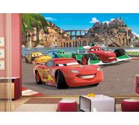 Dormitorio de Niños Coches Papel Pintado Mural en Grande 360x254 CM 358x254cm