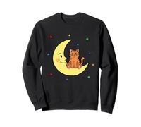Dormitorio Infantil Sleepy Moon Cat Stars Sudadera