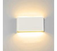 Dormitorio Interior Sala Estar Escaleras Luz Pared Iluminación Jardín Impermeable Al Aire Libre Lámpara Pared Aluminio 6W 12W Indoor Wall Light/Lamps Wall lamps/Light ( Color : D , Size : Cold White )