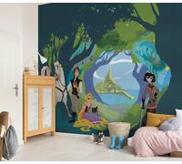 Dormitorio Niña Papel Pintado Disney Enredada Pared Mural Princesa Rapunzel Gran