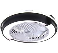 Dormitorios para comedores y salas de estar Iluminación LED moderna cerrada y ventiladores de techo Luz de techo para candelabro inteligente con ventilador eléctrico Luz de ventilador de techo con