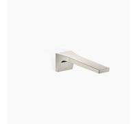 Dornbracht CL.1 caño de pared para lavabo, sin juego de desagüe, proyección 200mm, 13800705-06, Color: Mate platino