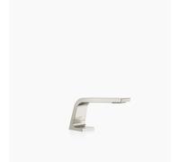 Dornbracht CL.1 caño de pedestal para lavabo sin desagüe, proyección de 160mm, 13714705-06, Color: Mate platino