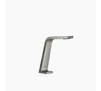 Dornbracht CL.1 caño para lavabo de pedestal sin desagüe automático, proyección 160mm, altura del grifo 204mm, 13715705-19, Color: Cromo oscuro