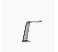 Dornbracht CL.1 caño para lavabo de pedestal sin juego de desagüe, proyección 160mm, altura del grifo 204mm, 13715705-19, Color: Cromo oscuro