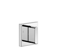 Dornbracht CL.1 desviador de tres vías empotrado, roseta cuadrada 60x60mm, 36210705-47, Color: Champán