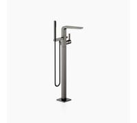 Dornbracht CL.1 Mezclador monomando de bañera con tubo vertical, para instalación independiente con juego de ducha con manguera, 25863705-99, Color: Platino oscuro mate