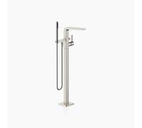Dornbracht CL.1 Mezclador monomando de bañera con tubo vertical, para instalación independiente con juego de ducha con manguera, 25863705-06, Color: Mate platino