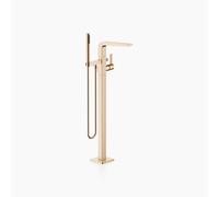 Dornbracht CL.1 Mezclador monomando de bañera con tubo vertical, para instalación independiente con juego de ducha con manguera, 25863705-46, Color: Champán cepillado