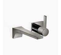 Dornbracht CL.1 mezclador monomando mural para lavabo sin juego de desagüe, proyección 198mm, 36860705-19, Color: Cromo oscuro