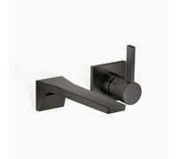 Dornbracht CL.1 mezclador monomando mural para lavabo sin juego de desagüe, proyección 198mm, 36860705-99, Color: Platino oscuro mate