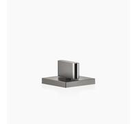 Dornbracht CL.1 válvula lateral de cierre a la derecha, frío, 1/2\" para baño, 20000705-99, Color: Platino oscuro mate
