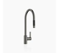 Dornbracht Cocina - TARA Ultra mezclador monomando extraíble con función ducha, proyección 240mm, 33870875-99, Color: Platino oscuro mate