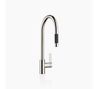 Dornbracht Cocina - TARA Ultra mezclador monomando extraíble con función ducha, proyección 240mm, 33870875-08, Color: de platino