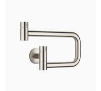 Dornbracht Cocina - TARA Ultra POT FILLER, válvula de agua frÃa, orientable, proyección 500 mm, 30805875-06, Color: Mate platino