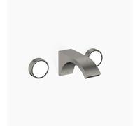 Dornbracht CYO mezclador de pared para lavabo, proyección de 160 mm, 36707811-99, Color: Platino oscuro mate