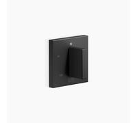 Dornbracht Elementos de mando electrónicos para calentador de toallas, roseta angular 80x80mm, 36390980-33, Color: Negro Mate