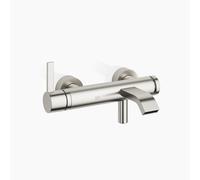 Dornbracht IMO Mezclador monomando de bañera para montaje en pared, proyección 190mm, 33200671-06, Color: Mate platino