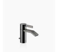 Dornbracht IMO Mezclador monomando para bidé, con juego de desagüe, proyección 125mm, altura del caño 138mm, 33600671-99, Color: Platino oscuro mate